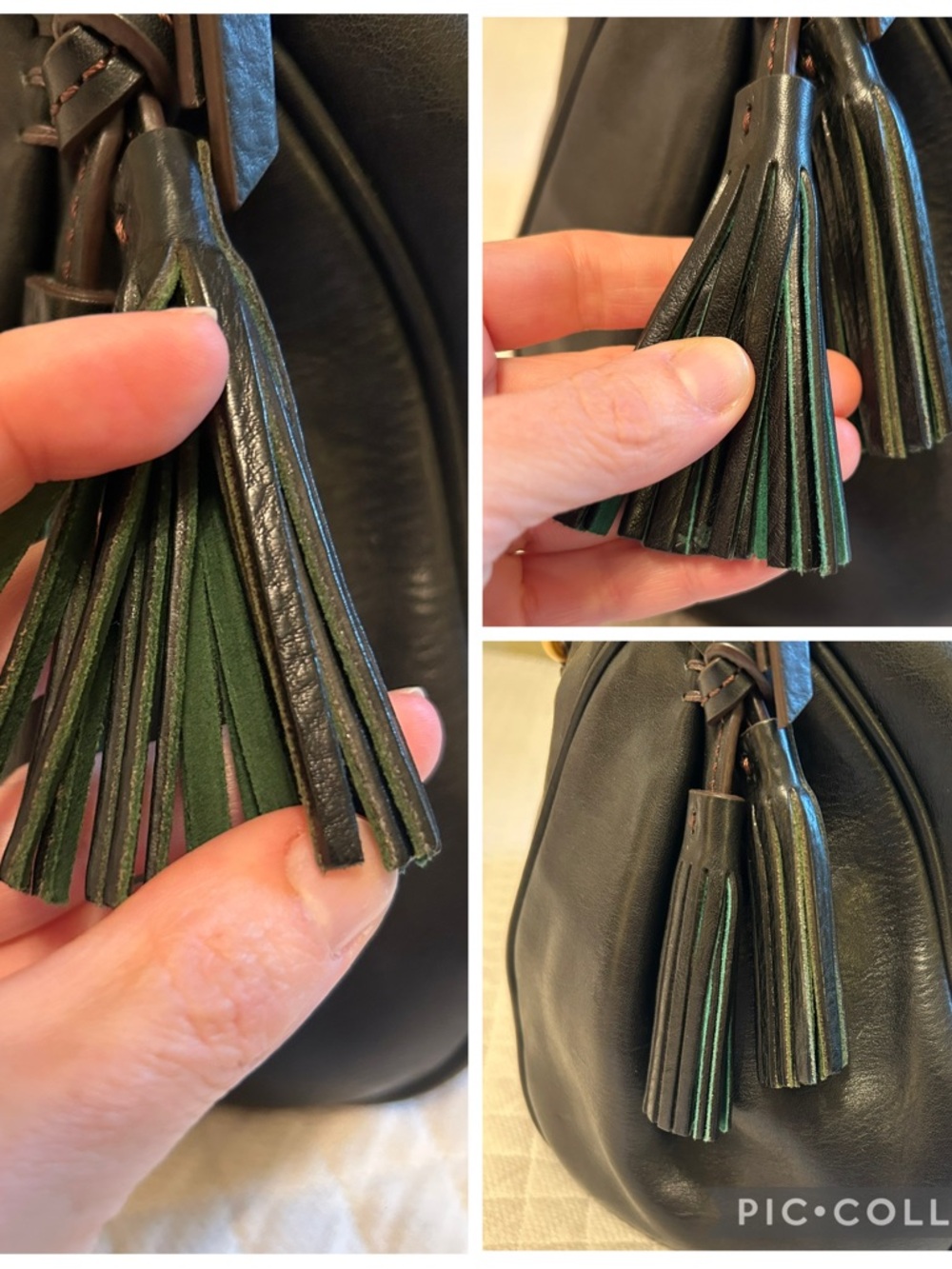 Dooney & Bourke Large Florentine Satchel in Black Black - Picture 12 of 12